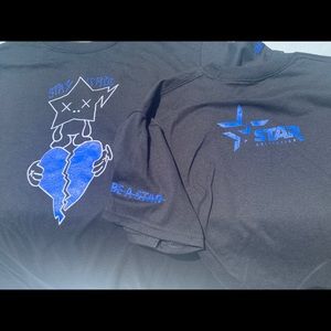 Black & Blue STARcollection Tee Shirt Unisex